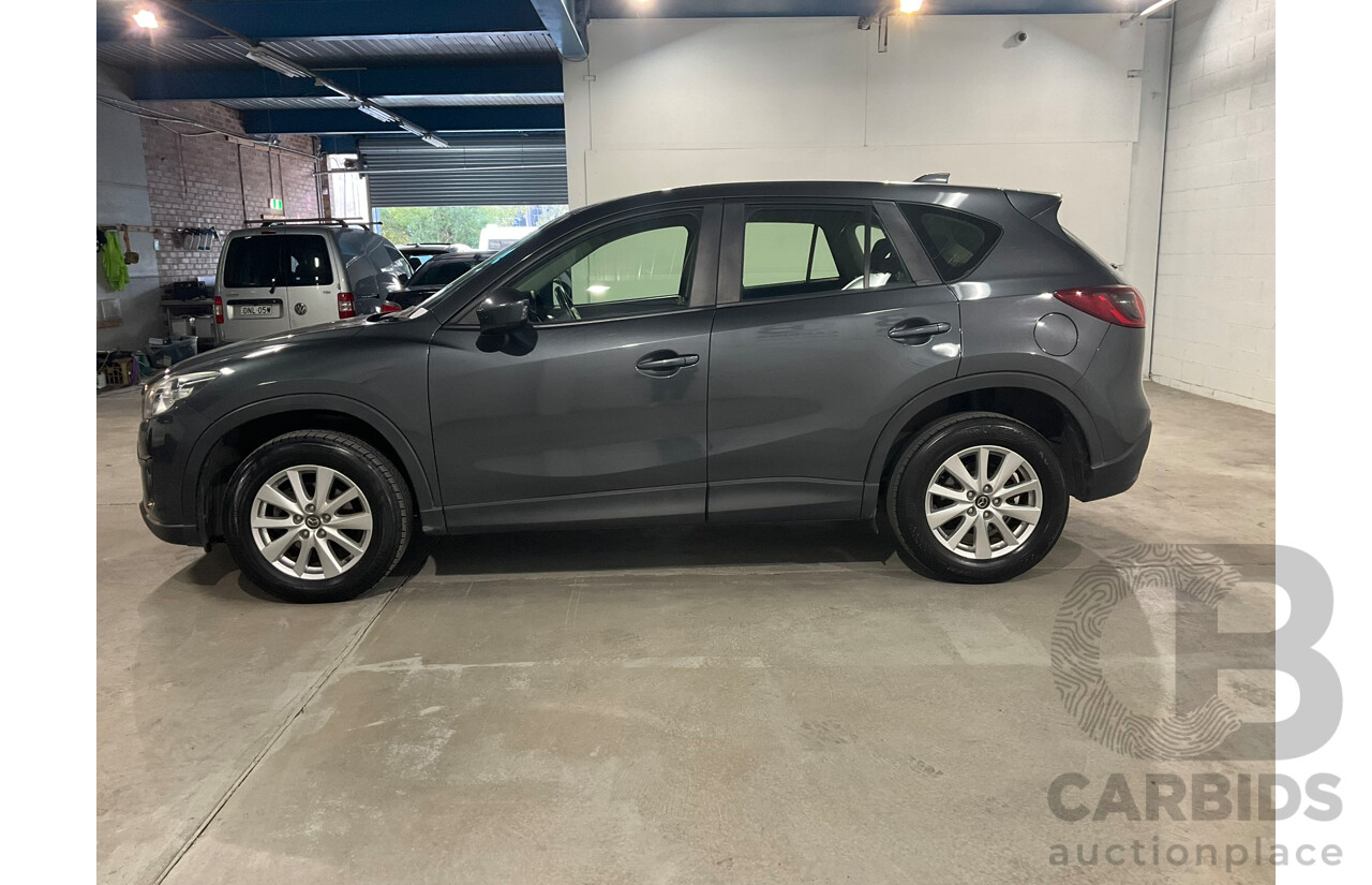 11/2014 Mazda CX-5 Maxx Sport (4x4) MY13 Upgrade 4d Wagon Grey Turbo Diesel 2.2L