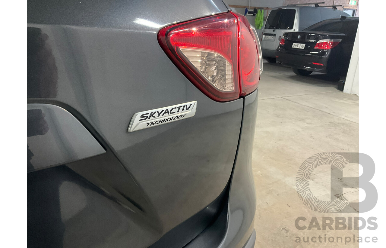 11/2014 Mazda CX-5 Maxx Sport (4x4) MY13 Upgrade 4d Wagon Grey Turbo Diesel 2.2L