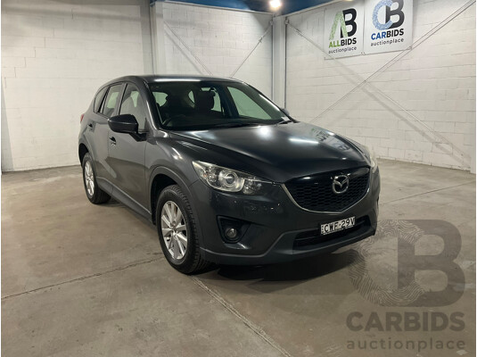 11/2014 Mazda CX-5 Maxx Sport (4x4) MY13 Upgrade 4d Wagon Grey Turbo Diesel 2.2L