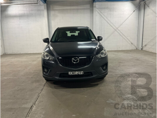 11/2014 Mazda CX-5 Maxx Sport (4x4) MY13 Upgrade 4d Wagon Grey Turbo Diesel 2.2L
