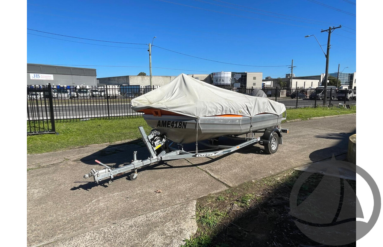 NO RESERVE - 2024 Stabicraft 1450 Frontier, 50hp 4 Stroke Yamaha, 65 Hours