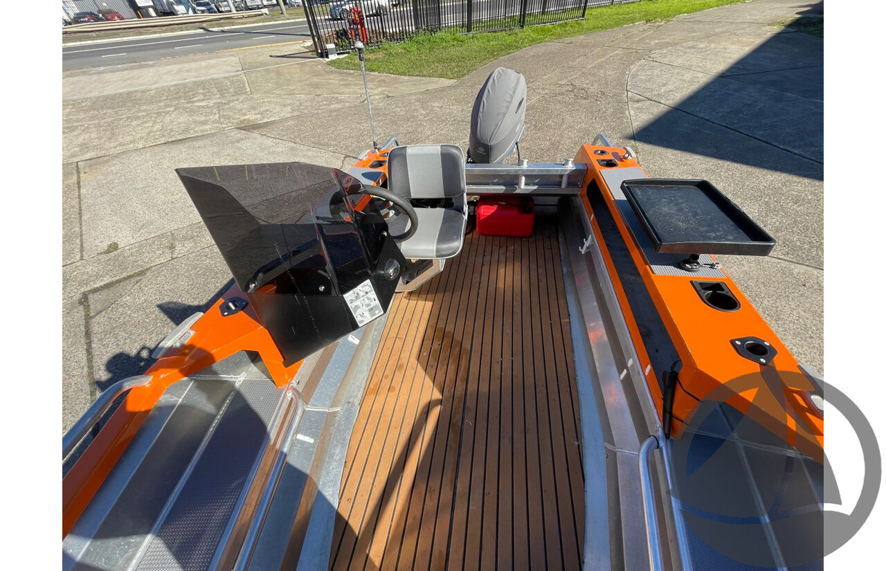 NO RESERVE - 2024 Stabicraft 1450 Frontier, 50hp 4 Stroke Yamaha, 65 Hours