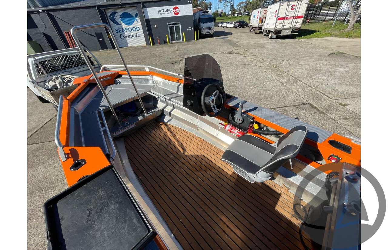 NO RESERVE - 2024 Stabicraft 1450 Frontier, 50hp 4 Stroke Yamaha, 65 Hours