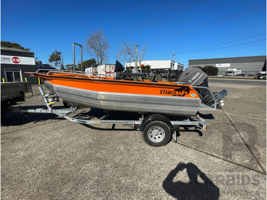 NO RESERVE - 2024 Stabicraft 1450 Frontier, 50hp 4 Stroke Yamaha, 65 Hours