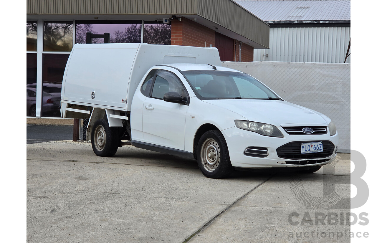 03/2012 Ford Falcon (lpi) FG MK2 C/Chas White 4.0L