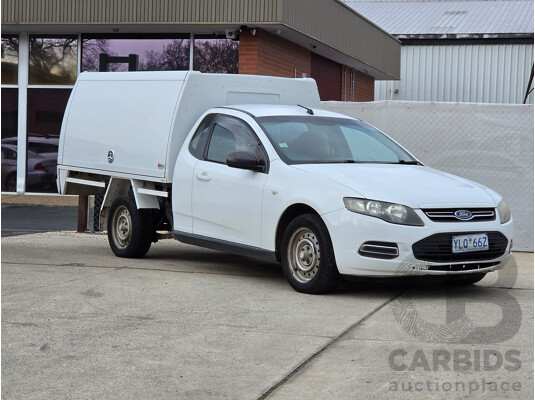 03/2012 Ford Falcon (lpi) FG MK2 C/Chas White 4.0L
