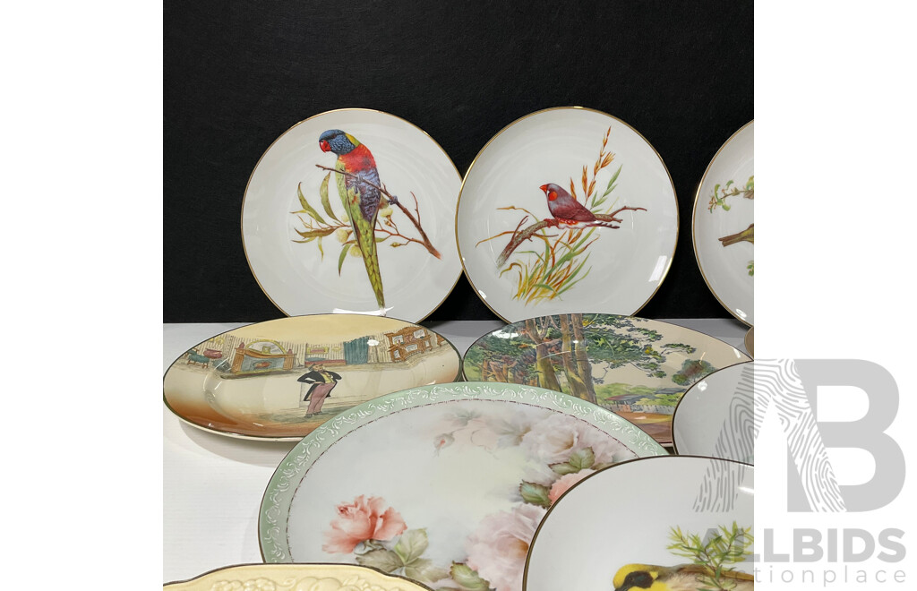 Collection of Twelve Decorative Plates