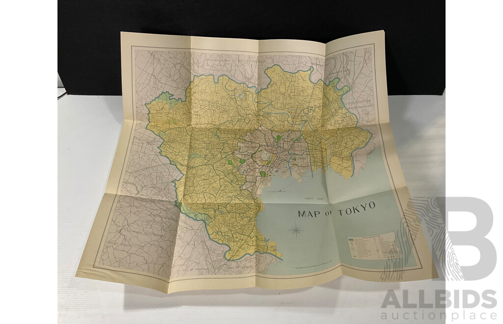 the Reconstruction of Tokyo Book Published by Tokyo Municipal Office