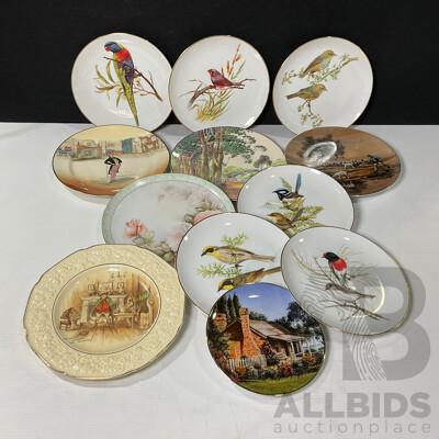 Collection of Twelve Decorative Plates