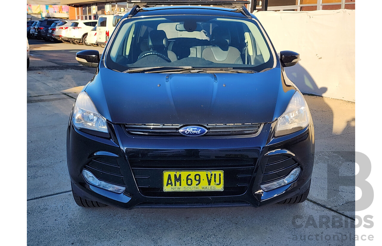 04/2013 Ford Kuga Trend (awd) TF 4d Wagon Black 1.6L