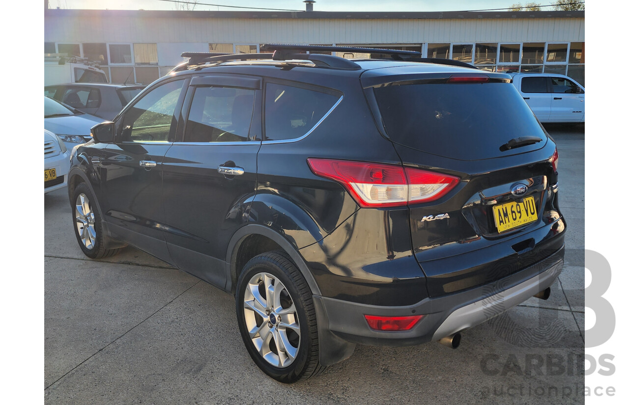 04/2013 Ford Kuga Trend (awd) TF 4d Wagon Black 1.6L