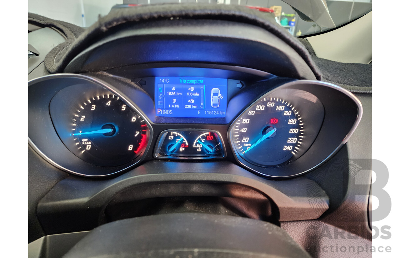 04/2013 Ford Kuga Trend (awd) TF 4d Wagon Black 1.6L