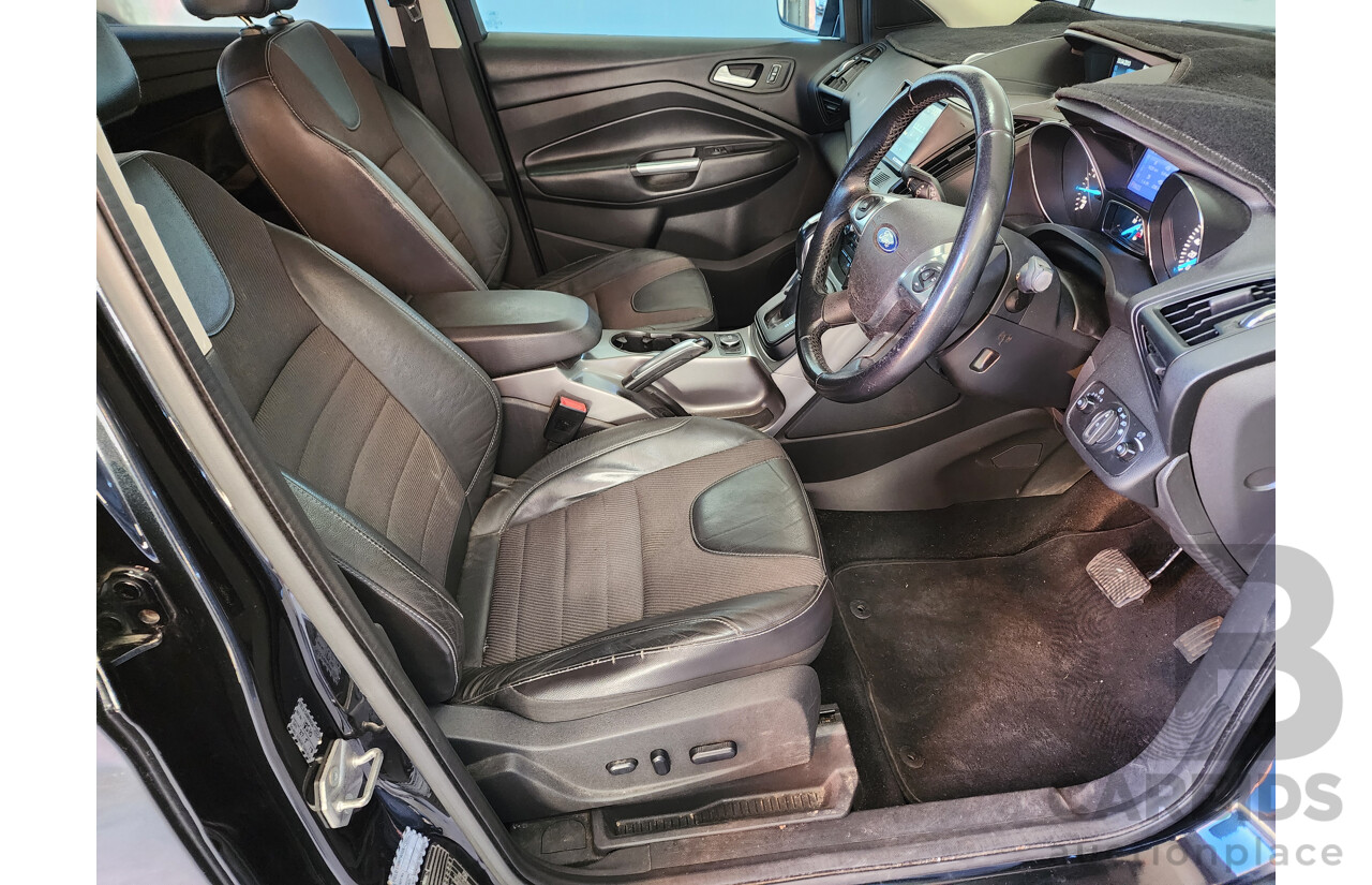 04/2013 Ford Kuga Trend (awd) TF 4d Wagon Black 1.6L