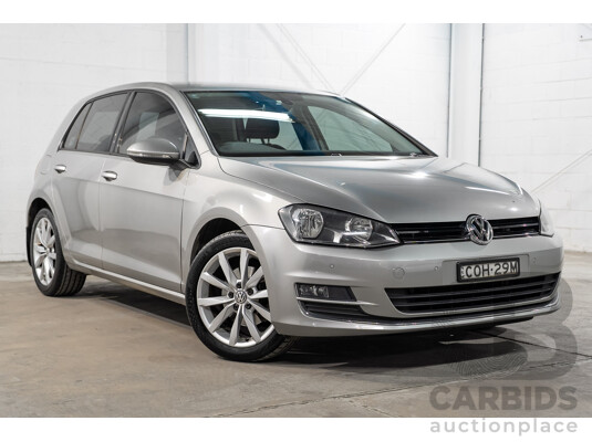 05/2013 Volkswagen Golf 110 TDI Highline AU 5D Hatchback Reflex Silver Metallic Turbo Diesel 2.0L