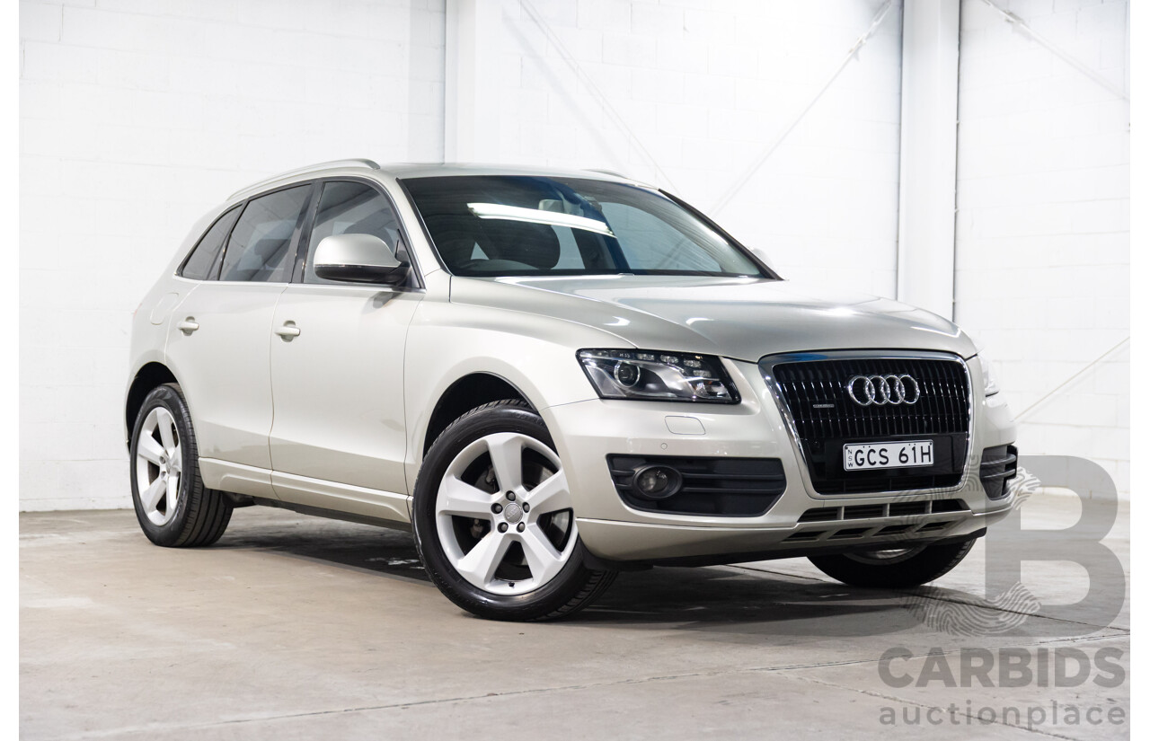 1/2012 Audi Q5 3.0 TDI Quattro 8R (AWD) MY12 4d Wagon Cuvee Silver Metallic Turbo Diesel 3.0L