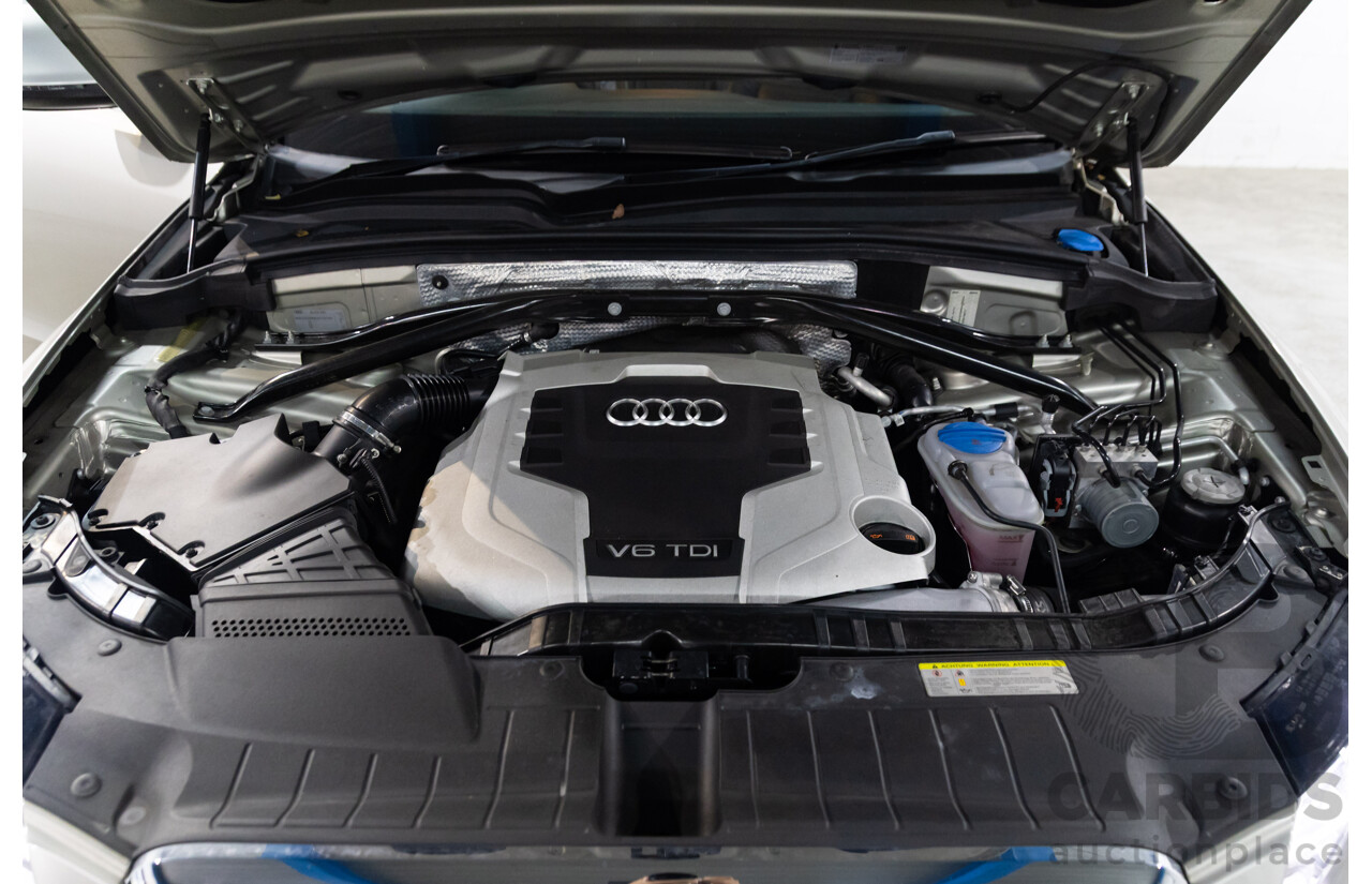 1/2012 Audi Q5 3.0 TDI Quattro 8R (AWD) MY12 4d Wagon Cuvee Silver Metallic Turbo Diesel 3.0L