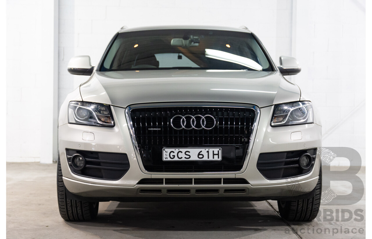 1/2012 Audi Q5 3.0 TDI Quattro 8R (AWD) MY12 4d Wagon Cuvee Silver Metallic Turbo Diesel 3.0L
