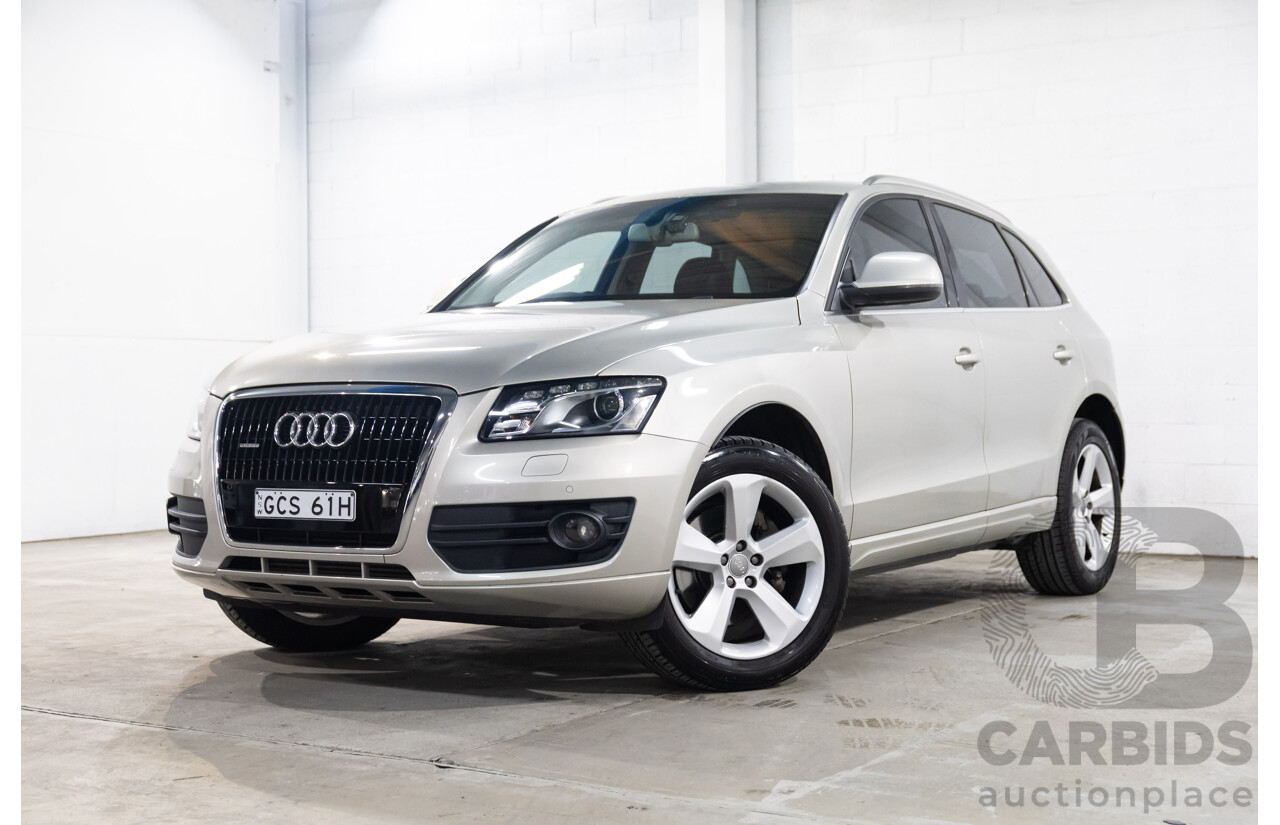 1/2012 Audi Q5 3.0 TDI Quattro 8R (AWD) MY12 4d Wagon Cuvee Silver Metallic Turbo Diesel 3.0L