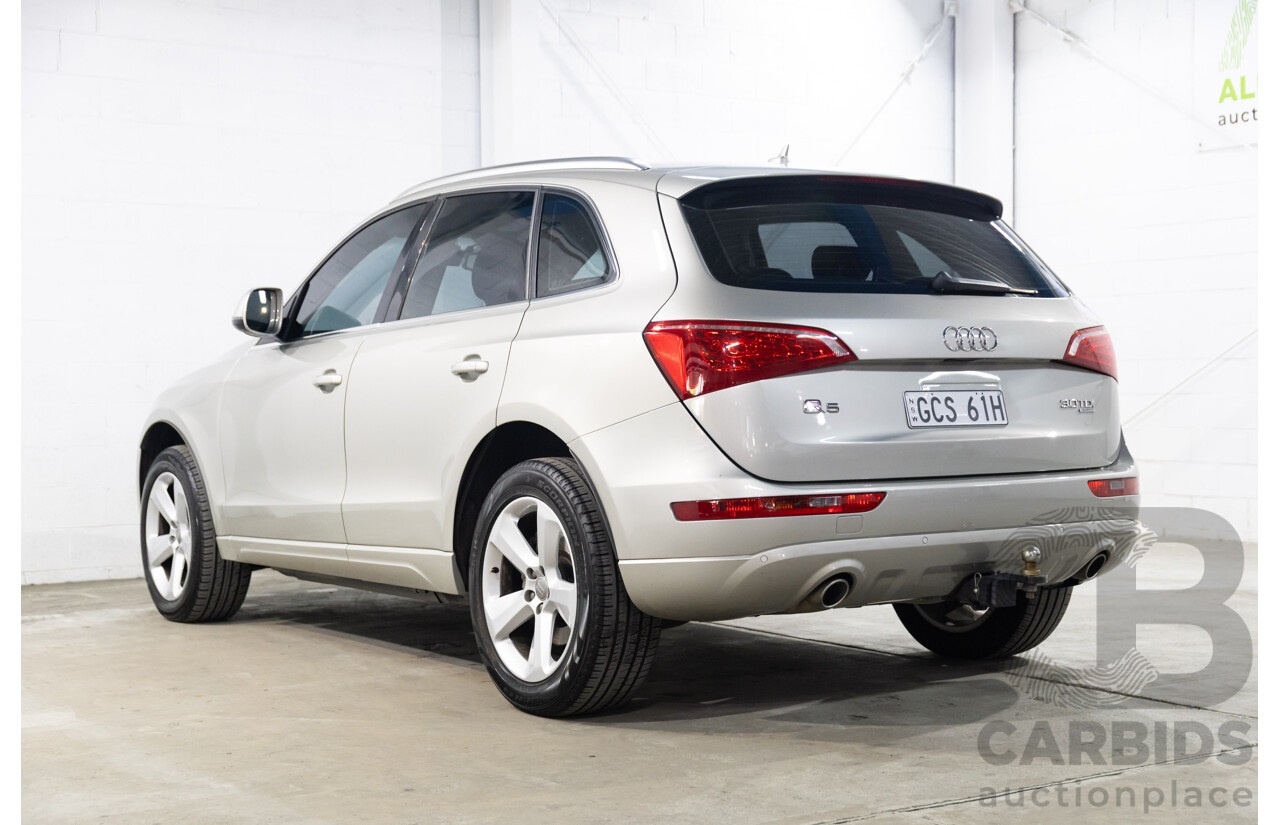 1/2012 Audi Q5 3.0 TDI Quattro 8R (AWD) MY12 4d Wagon Cuvee Silver Metallic Turbo Diesel 3.0L