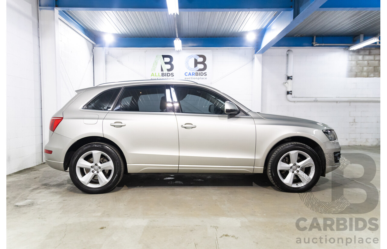 1/2012 Audi Q5 3.0 TDI Quattro 8R (AWD) MY12 4d Wagon Cuvee Silver Metallic Turbo Diesel 3.0L