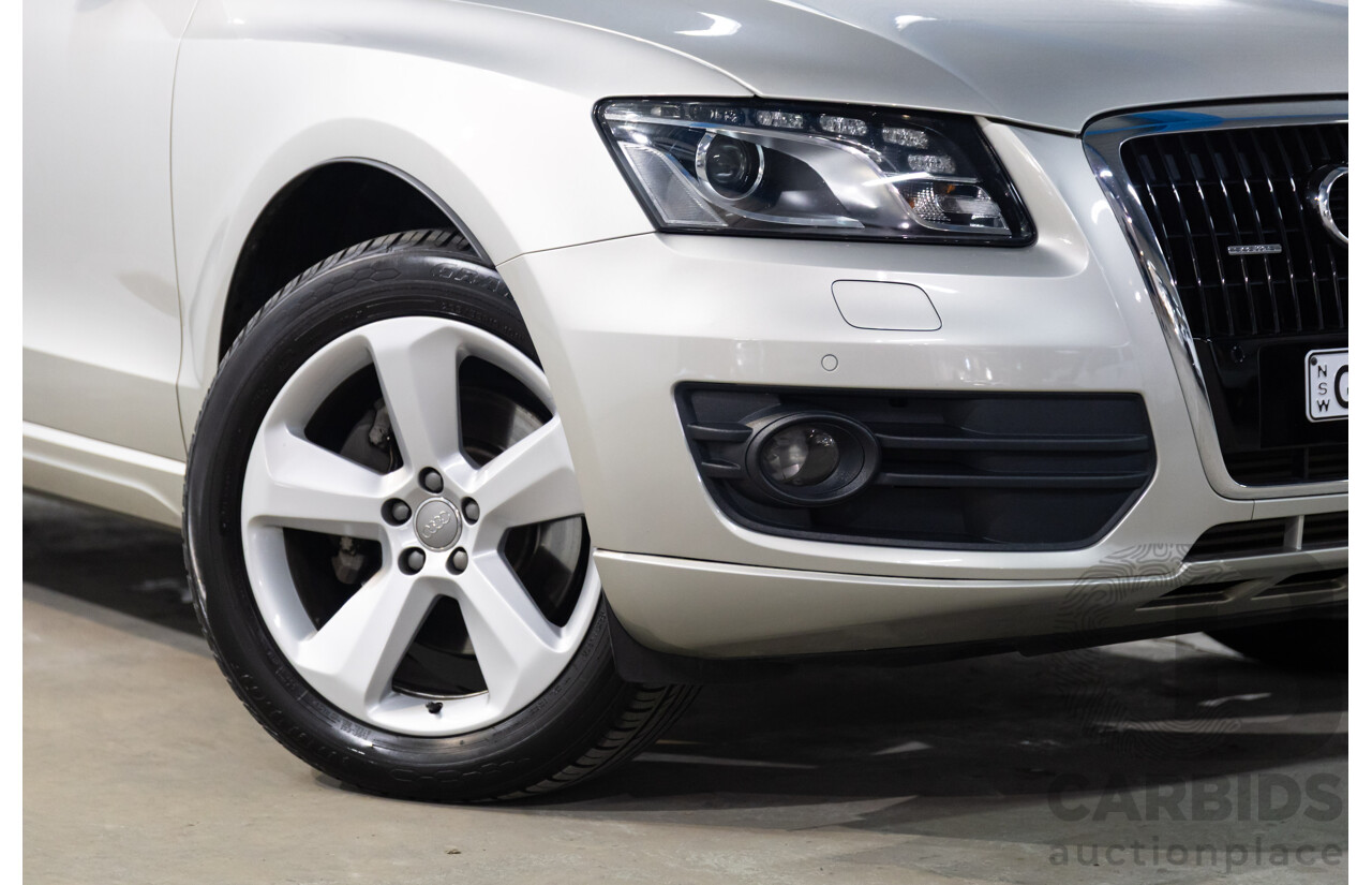1/2012 Audi Q5 3.0 TDI Quattro 8R (AWD) MY12 4d Wagon Cuvee Silver Metallic Turbo Diesel 3.0L