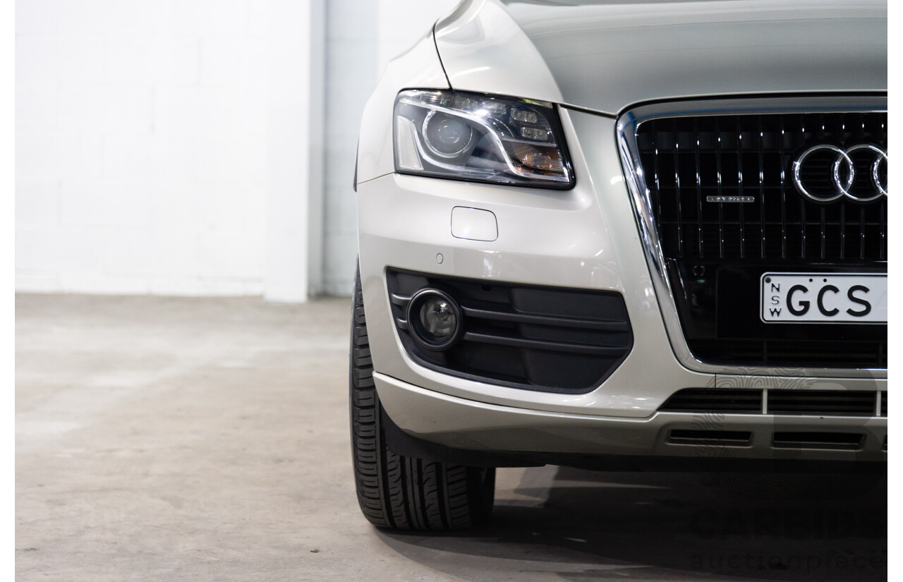 1/2012 Audi Q5 3.0 TDI Quattro 8R (AWD) MY12 4d Wagon Cuvee Silver Metallic Turbo Diesel 3.0L