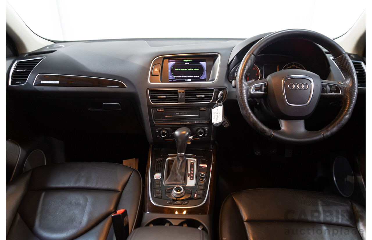 1/2012 Audi Q5 3.0 TDI Quattro 8R (AWD) MY12 4d Wagon Cuvee Silver Metallic Turbo Diesel 3.0L