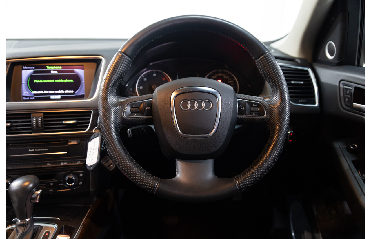 1/2012 Audi Q5 3.0 TDI Quattro 8R (AWD) MY12 4d Wagon Cuvee Silver Metallic Turbo Diesel 3.0L