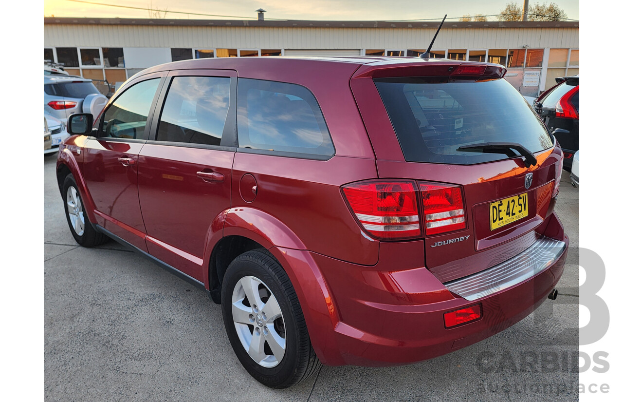 10/2008 Dodge Journey SXT JC 4d Wagon Red 2.7L