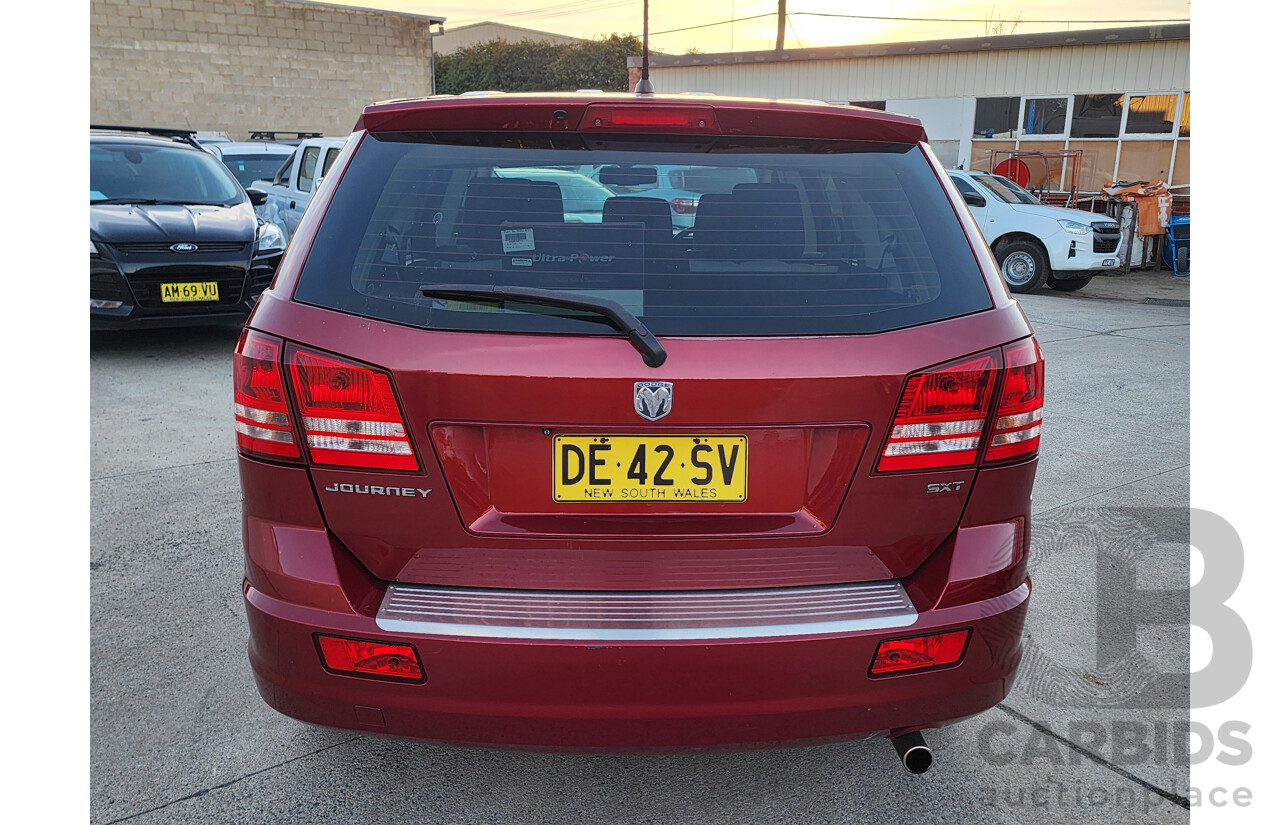 10/2008 Dodge Journey SXT JC 4d Wagon Red 2.7L