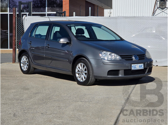 05/2008 Volkswagen Golf 1.9 TDI Edition 1K MY08 UPGRADE 2 5d Hatchback Grey Turbo Diesel 1.9L