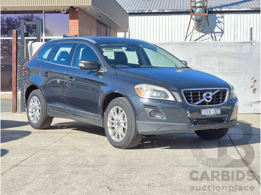 05/2010 Volvo XC60 D5 2.4 DZ MY10 4d Wagon Dark Grey Metallic Turbo Diesel 2.4L