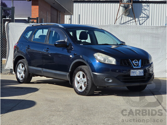 08/2010 Nissan Dualis +2 ST J10 SERIES II 4d Wagon Blue2.0L
