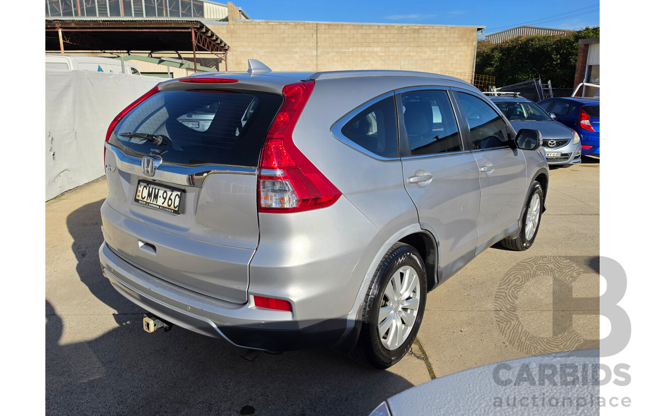 03/2015 Honda CRV VTi  30 SERIES 2 4d Wagon Silver 2.0L