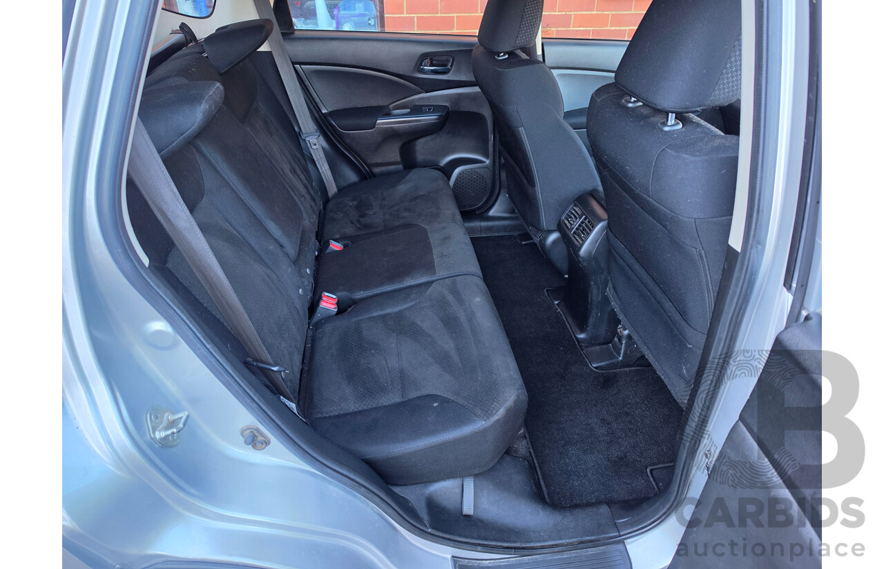 03/2015 Honda CRV VTi  30 SERIES 2 4d Wagon Silver 2.0L