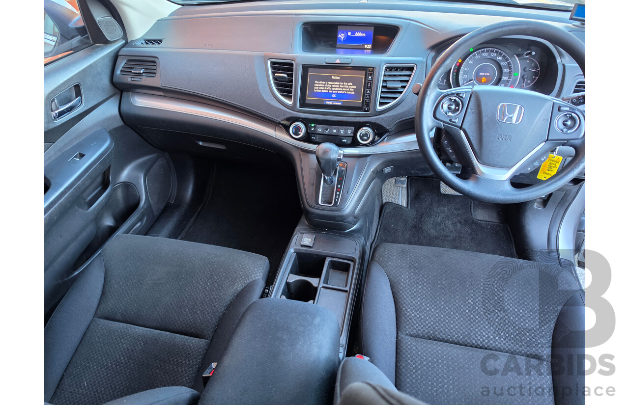 03/2015 Honda CRV VTi  30 SERIES 2 4d Wagon Silver 2.0L