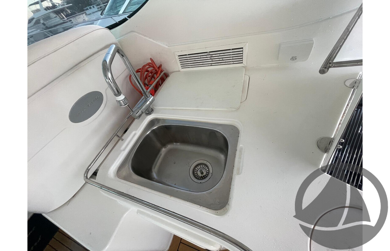 NO RESERVE - 2008 Mustang 4600 Hardtop, Twin Volvo IPS 500 Diesel Engines