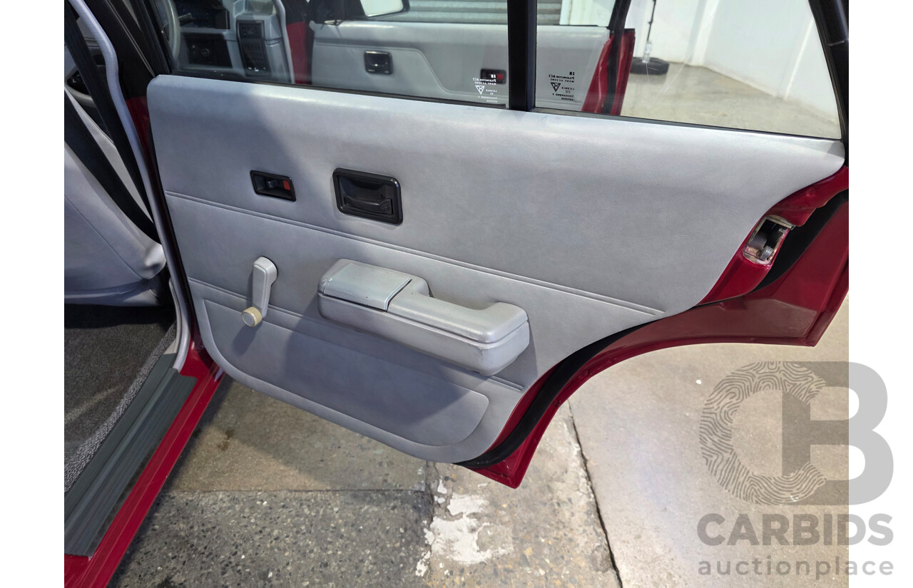 04/1987 Holden VL Commodore Executive 4d Sedan Burgundy V8 5.0L - Modified