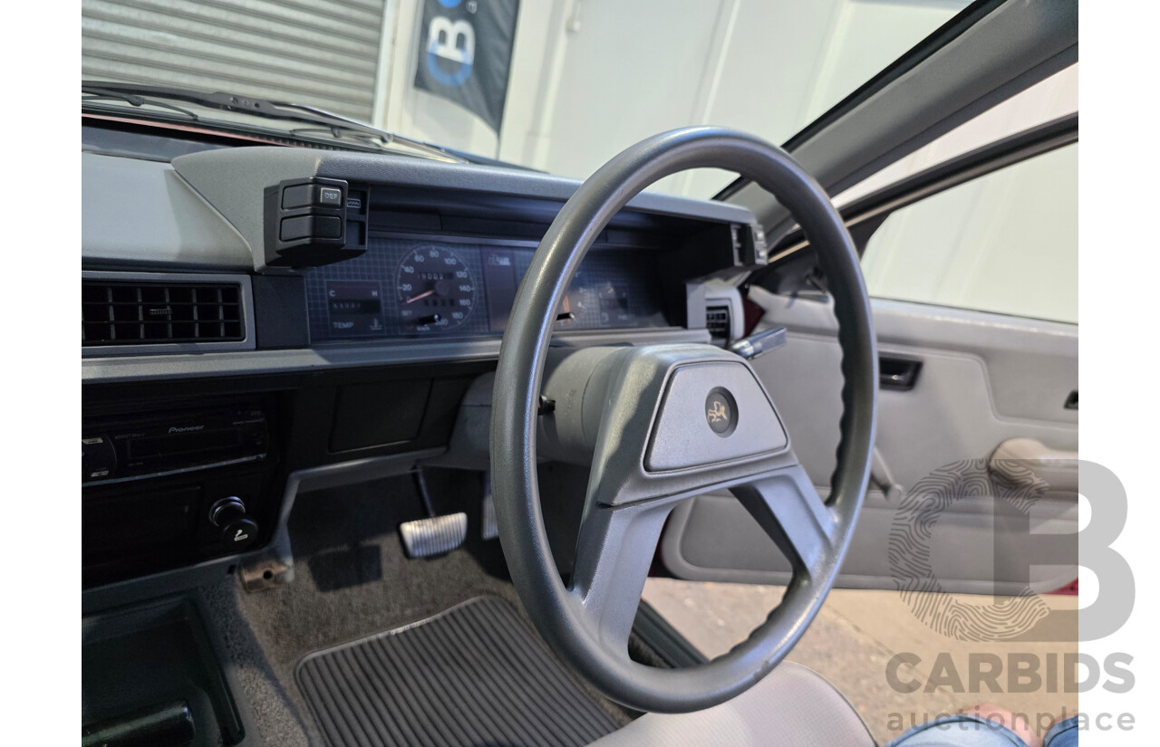 04/1987 Holden VL Commodore Executive 4d Sedan Burgundy V8 5.0L - Modified