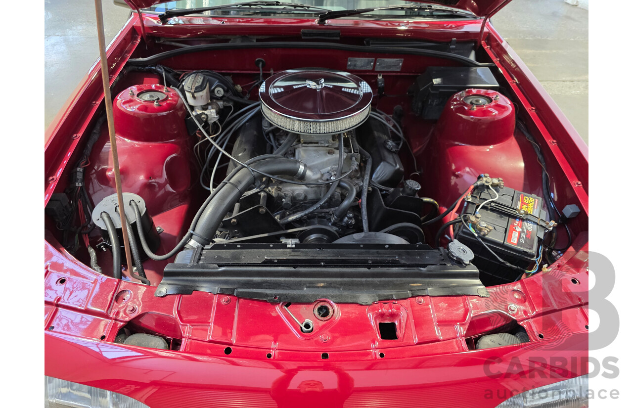 04/1987 Holden VL Commodore Executive 4d Sedan Burgundy V8 5.0L - Modified