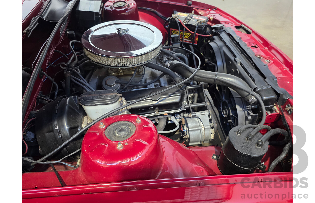 04/1987 Holden VL Commodore Executive 4d Sedan Burgundy V8 5.0L - Modified