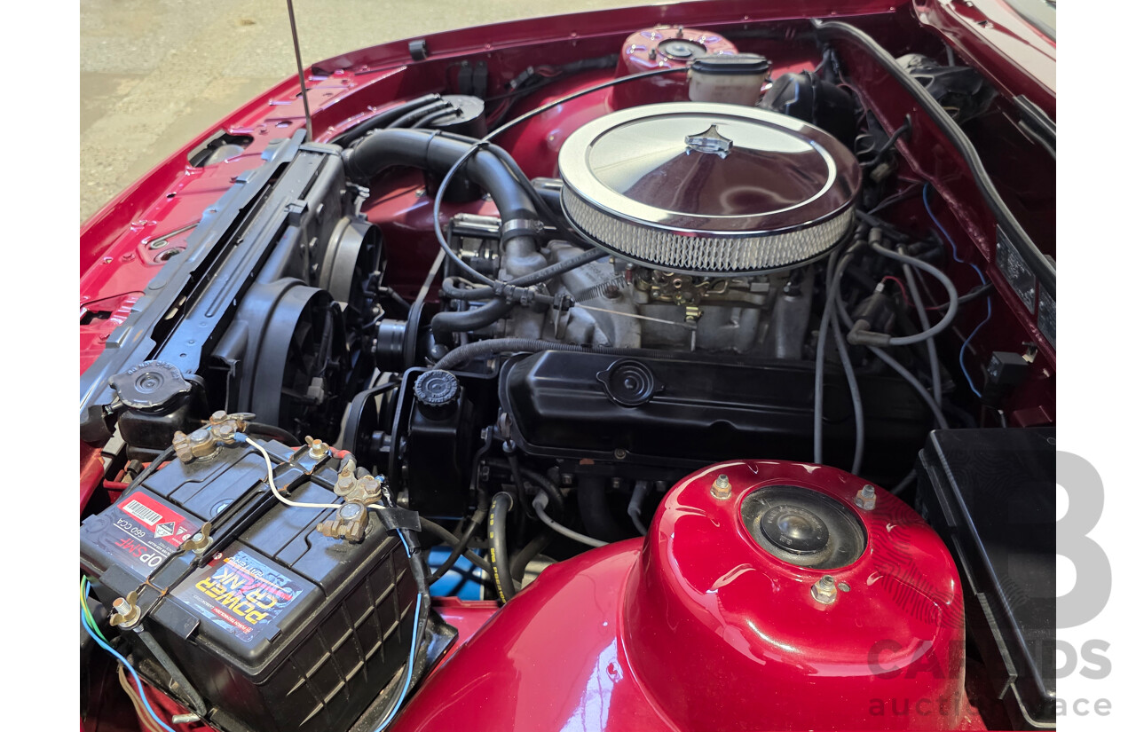 04/1987 Holden VL Commodore Executive 4d Sedan Burgundy V8 5.0L - Modified