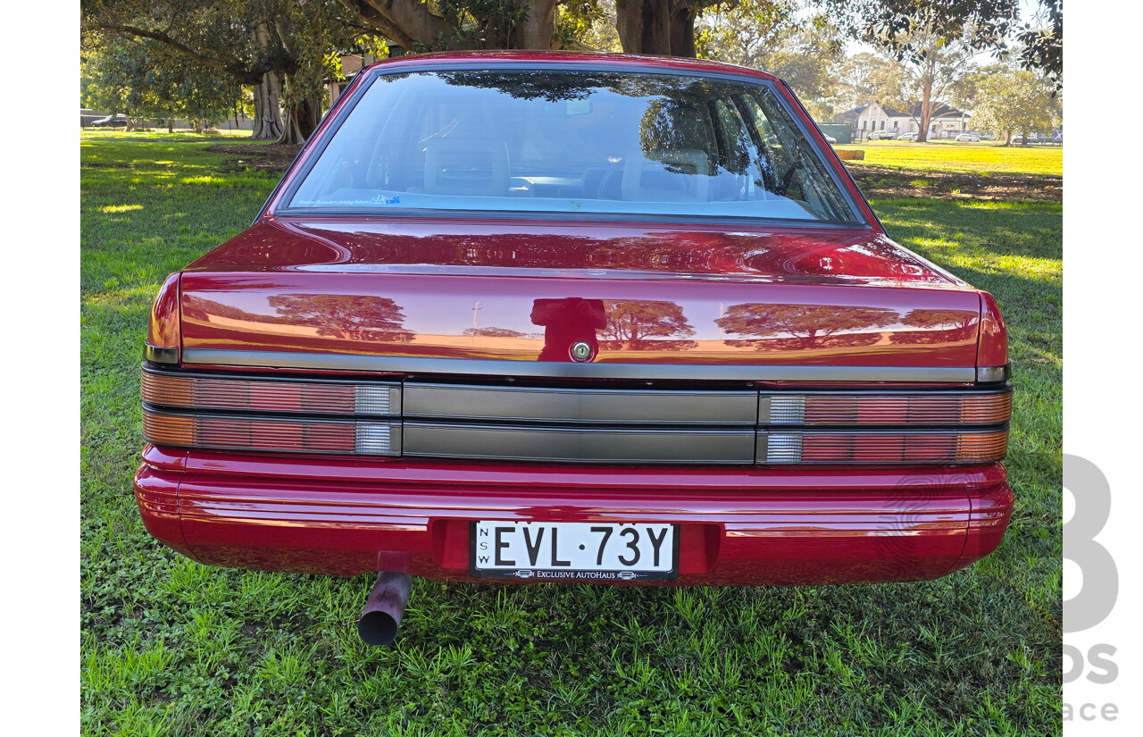 04/1987 Holden VL Commodore Executive 4d Sedan Burgundy V8 5.0L - Modified
