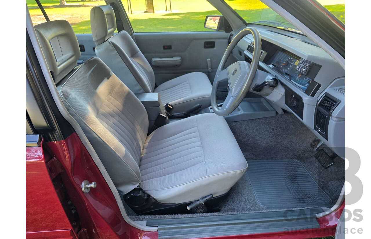 04/1987 Holden VL Commodore Executive 4d Sedan Burgundy V8 5.0L - Modified