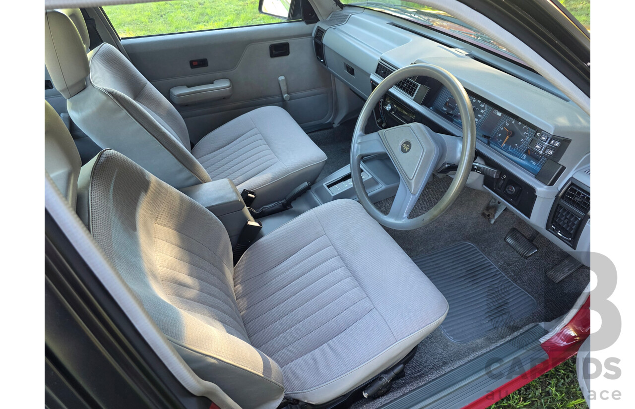04/1987 Holden VL Commodore Executive 4d Sedan Burgundy V8 5.0L - Modified