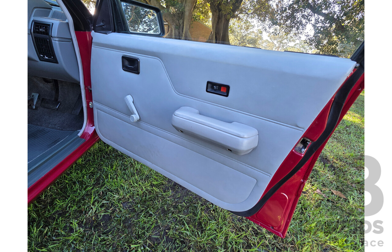 04/1987 Holden VL Commodore Executive 4d Sedan Burgundy V8 5.0L - Modified
