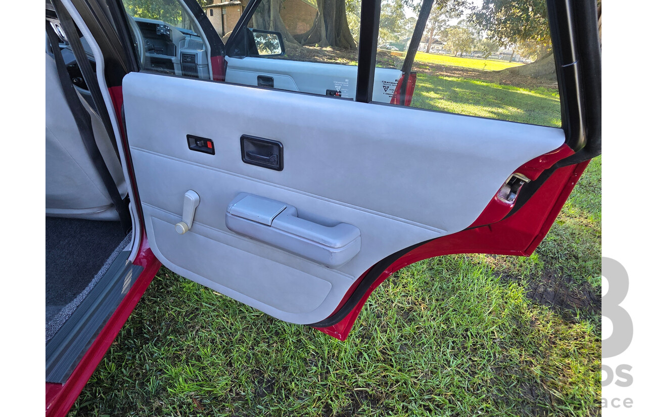 04/1987 Holden VL Commodore Executive 4d Sedan Burgundy V8 5.0L - Modified