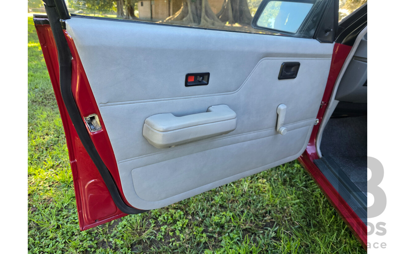 04/1987 Holden VL Commodore Executive 4d Sedan Burgundy V8 5.0L - Modified
