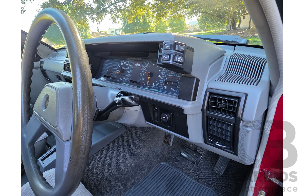 04/1987 Holden VL Commodore Executive 4d Sedan Burgundy V8 5.0L - Modified
