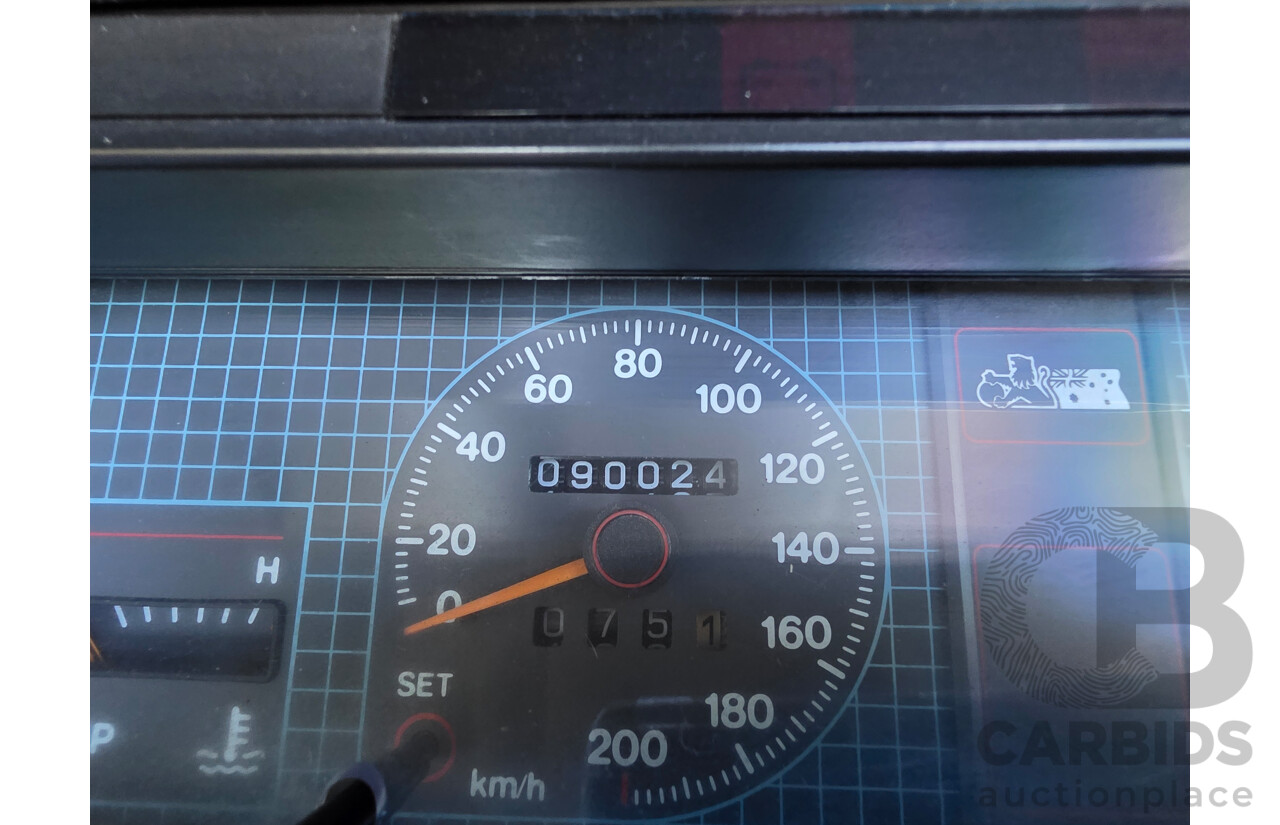 04/1987 Holden VL Commodore Executive 4d Sedan Burgundy V8 5.0L - Modified